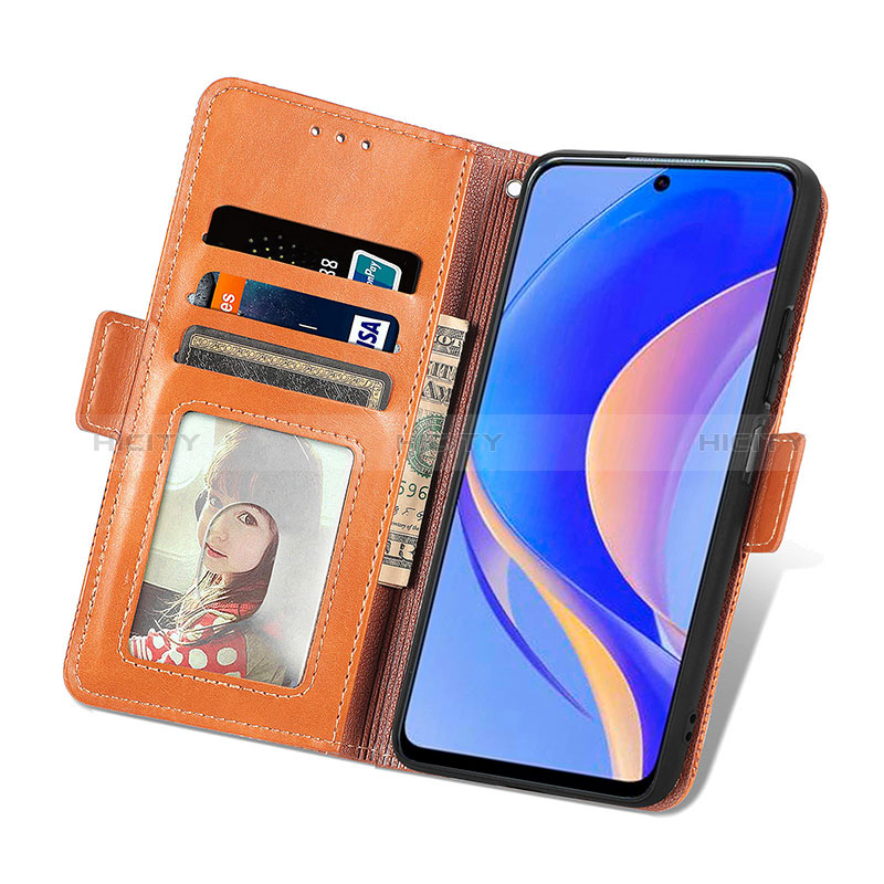 Coque Portefeuille Livre Cuir Etui Clapet S08D pour Huawei Enjoy 50 Pro Plus