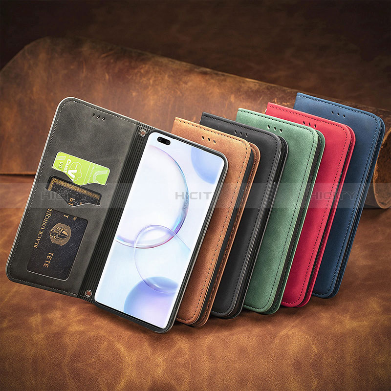 Coque Portefeuille Livre Cuir Etui Clapet S08D pour Huawei Honor 50 Pro 5G Plus