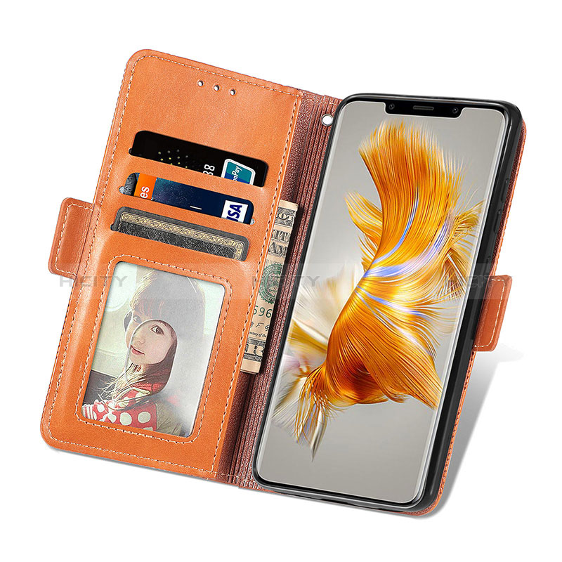 Coque Portefeuille Livre Cuir Etui Clapet S08D pour Huawei Mate 50 Pro Plus