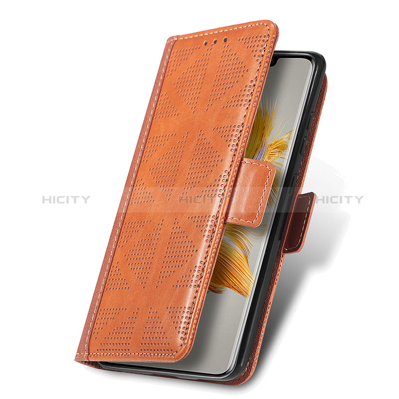 Coque Portefeuille Livre Cuir Etui Clapet S08D pour Huawei Mate 50 Pro Plus