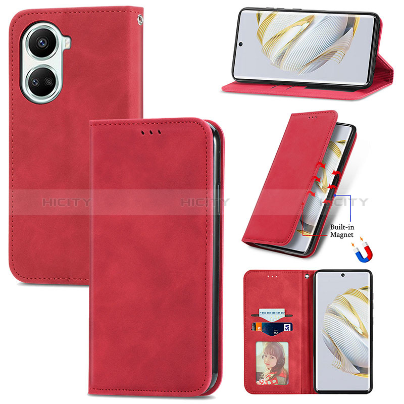 Coque Portefeuille Livre Cuir Etui Clapet S08D pour Huawei Nova 10 SE Plus