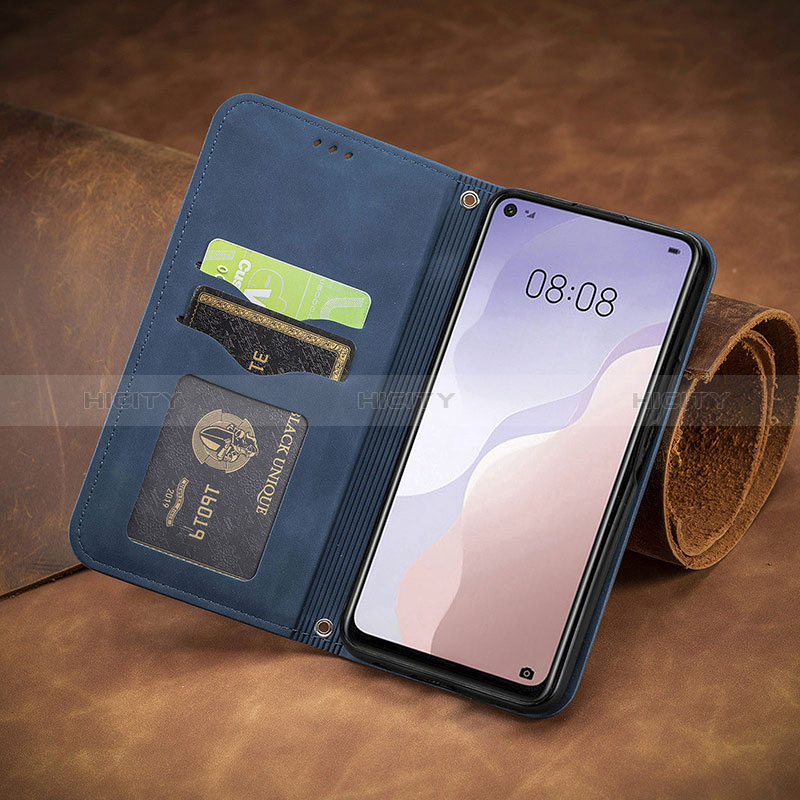 Coque Portefeuille Livre Cuir Etui Clapet S08D pour Huawei Nova 7 SE 5G Plus