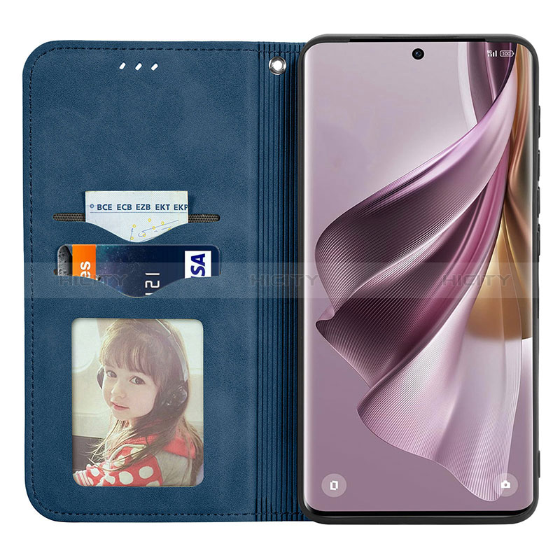 Coque Portefeuille Livre Cuir Etui Clapet S08D pour Oppo Reno10 5G Plus