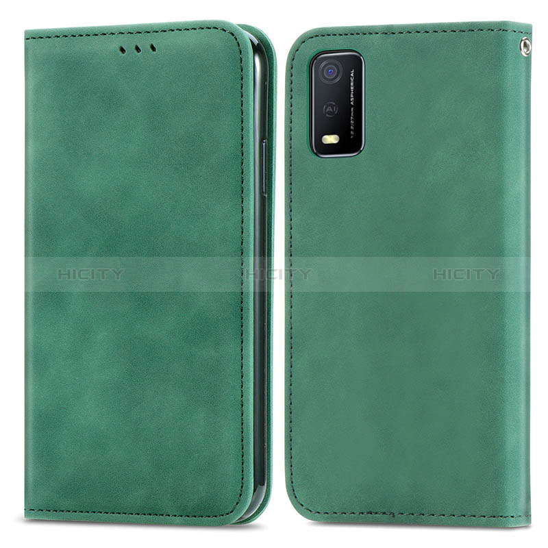 Coque Portefeuille Livre Cuir Etui Clapet S08D pour Vivo Y3s (2021) Plus