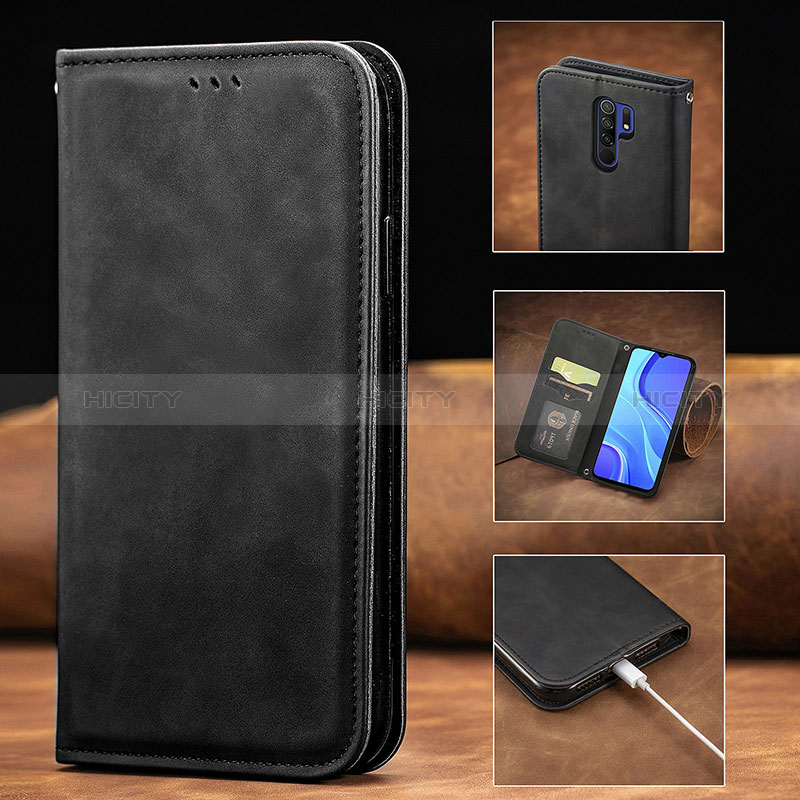 Coque Portefeuille Livre Cuir Etui Clapet S08D pour Xiaomi Poco M2 Plus