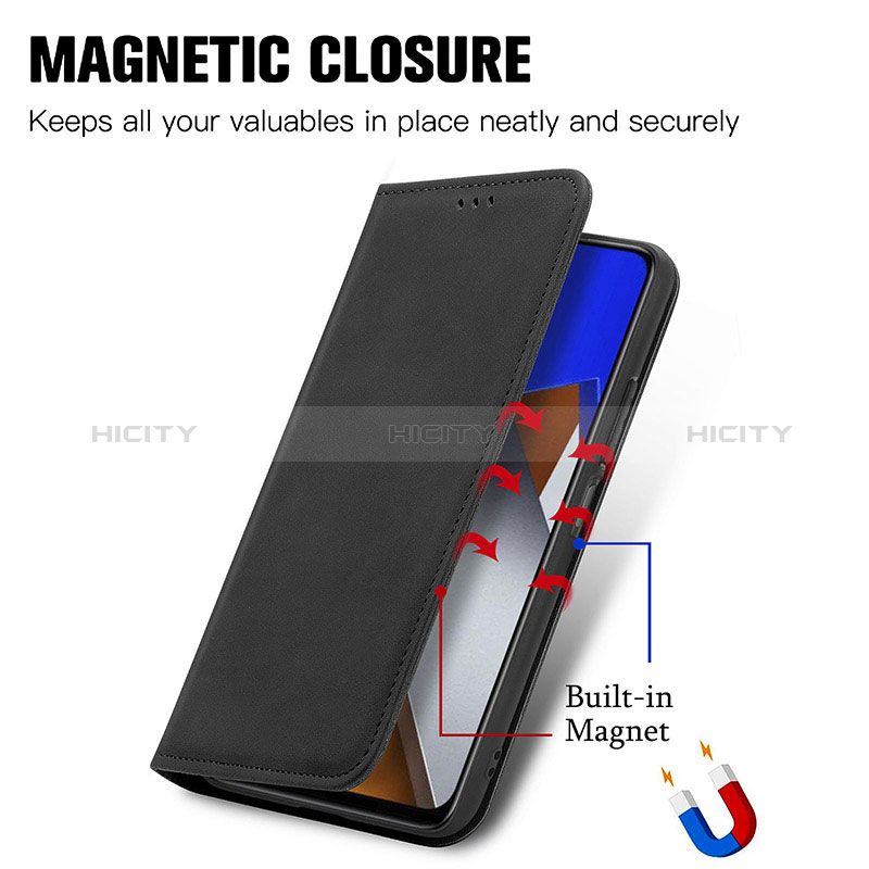 Coque Portefeuille Livre Cuir Etui Clapet S08D pour Xiaomi Poco M4 Pro 4G Plus