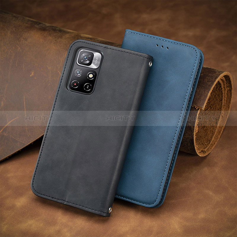 Coque Portefeuille Livre Cuir Etui Clapet S08D pour Xiaomi Poco M4 Pro 5G Plus