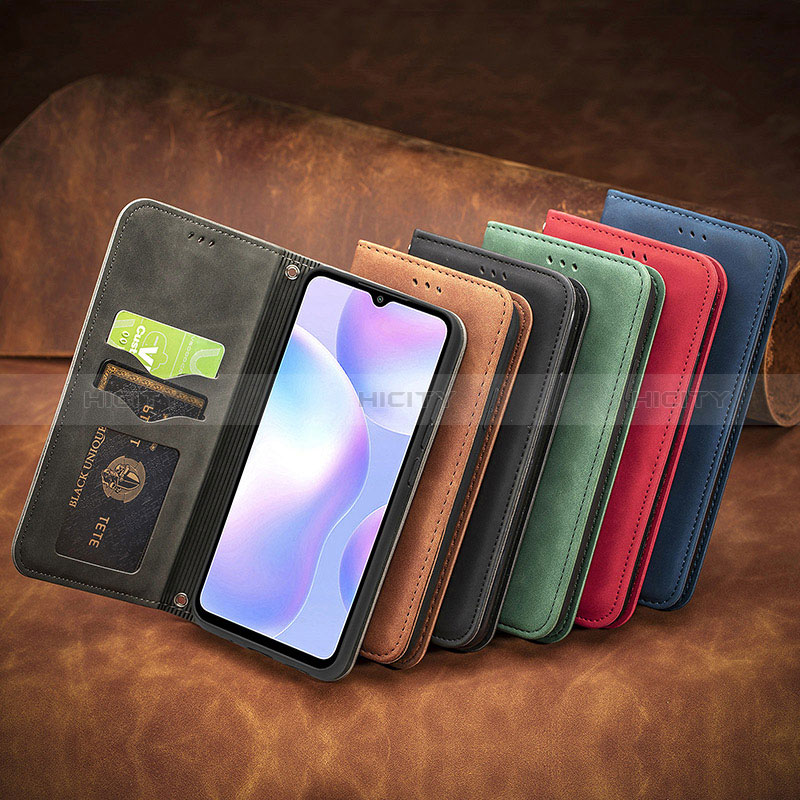 Coque Portefeuille Livre Cuir Etui Clapet S08D pour Xiaomi Redmi 9A Plus