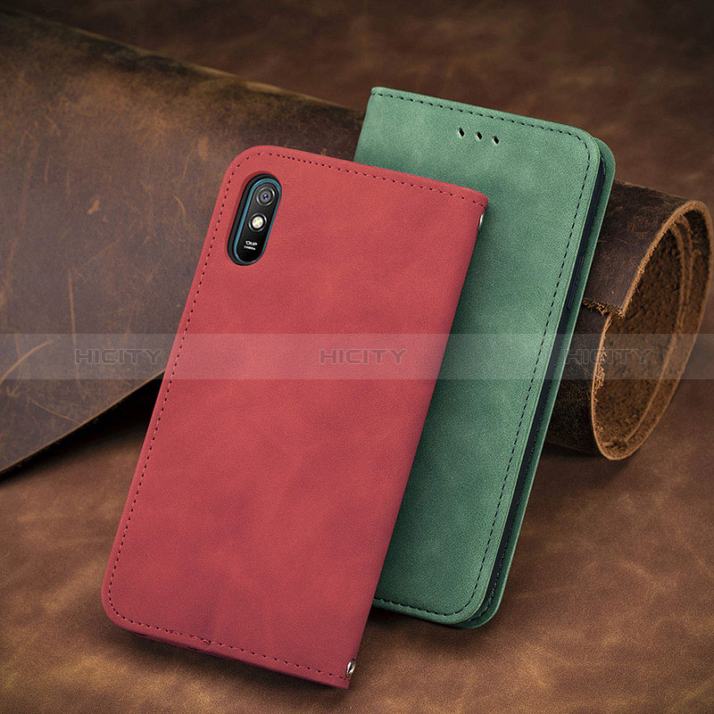 Coque Portefeuille Livre Cuir Etui Clapet S08D pour Xiaomi Redmi 9A Plus