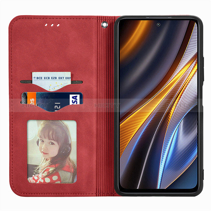 Coque Portefeuille Livre Cuir Etui Clapet S08D pour Xiaomi Redmi Note 11T Pro+ Plus 5G Plus