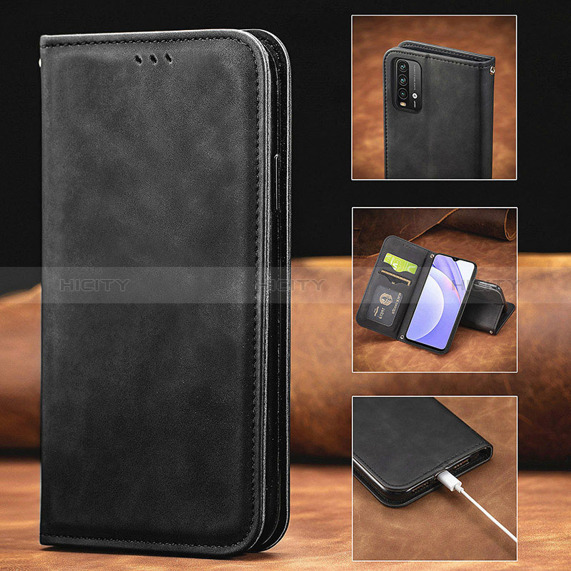 Coque Portefeuille Livre Cuir Etui Clapet S08D pour Xiaomi Redmi Note 9 4G Plus