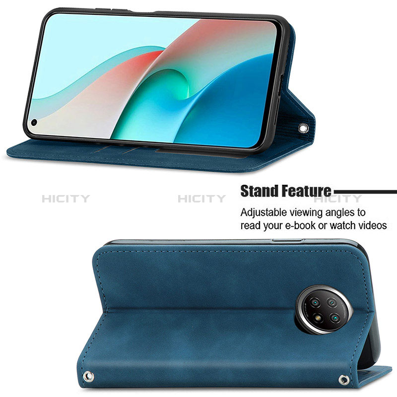 Coque Portefeuille Livre Cuir Etui Clapet S08D pour Xiaomi Redmi Note 9T 5G Plus