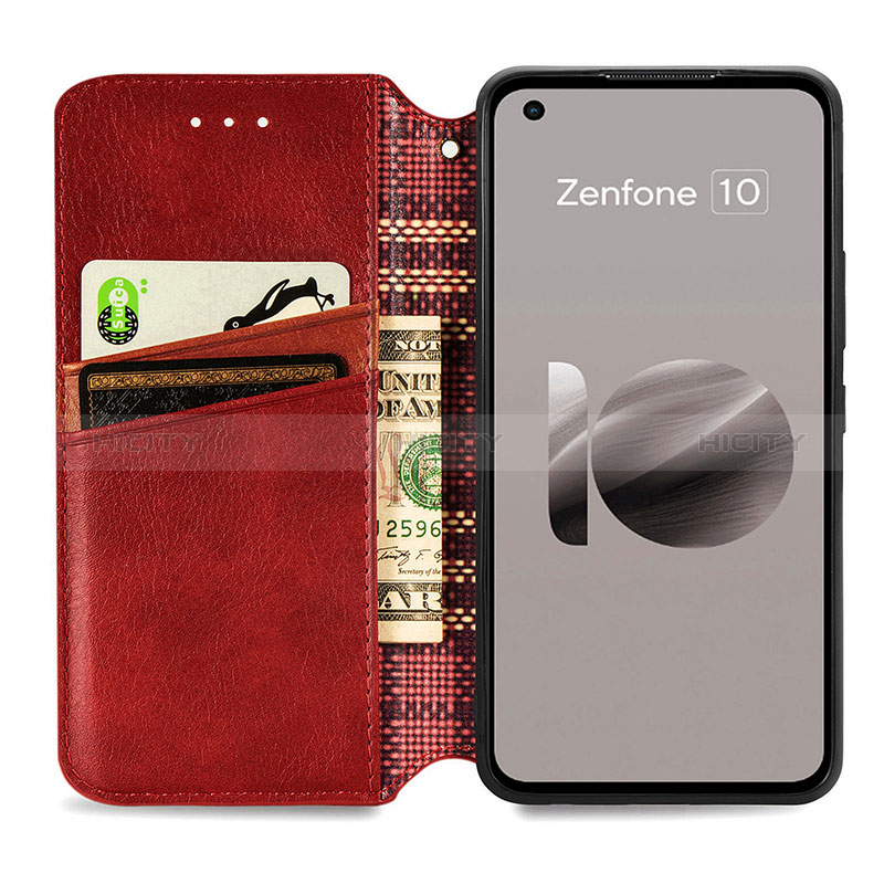 Coque Portefeuille Livre Cuir Etui Clapet S09D pour Asus ZenFone 10 Plus