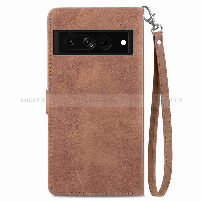 Coque Portefeuille Livre Cuir Etui Clapet S09D pour Google Pixel 7 5G Plus