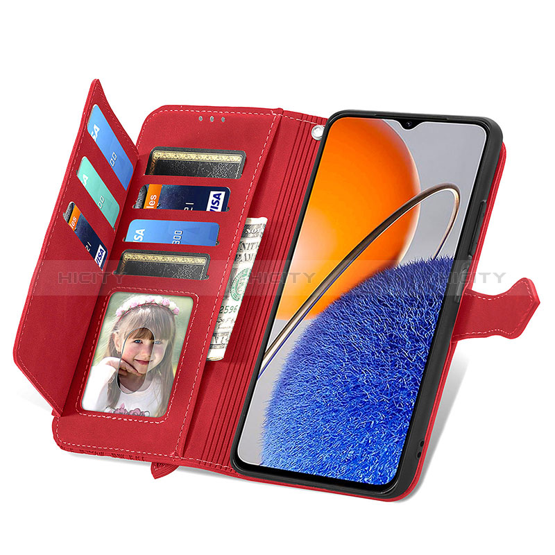 Coque Portefeuille Livre Cuir Etui Clapet S09D pour Huawei Enjoy 50z Plus