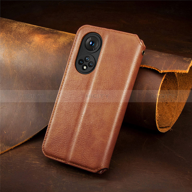 Coque Portefeuille Livre Cuir Etui Clapet S09D pour Huawei Honor 50 5G Plus