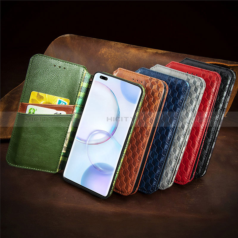 Coque Portefeuille Livre Cuir Etui Clapet S09D pour Huawei Honor 50 Pro 5G Plus