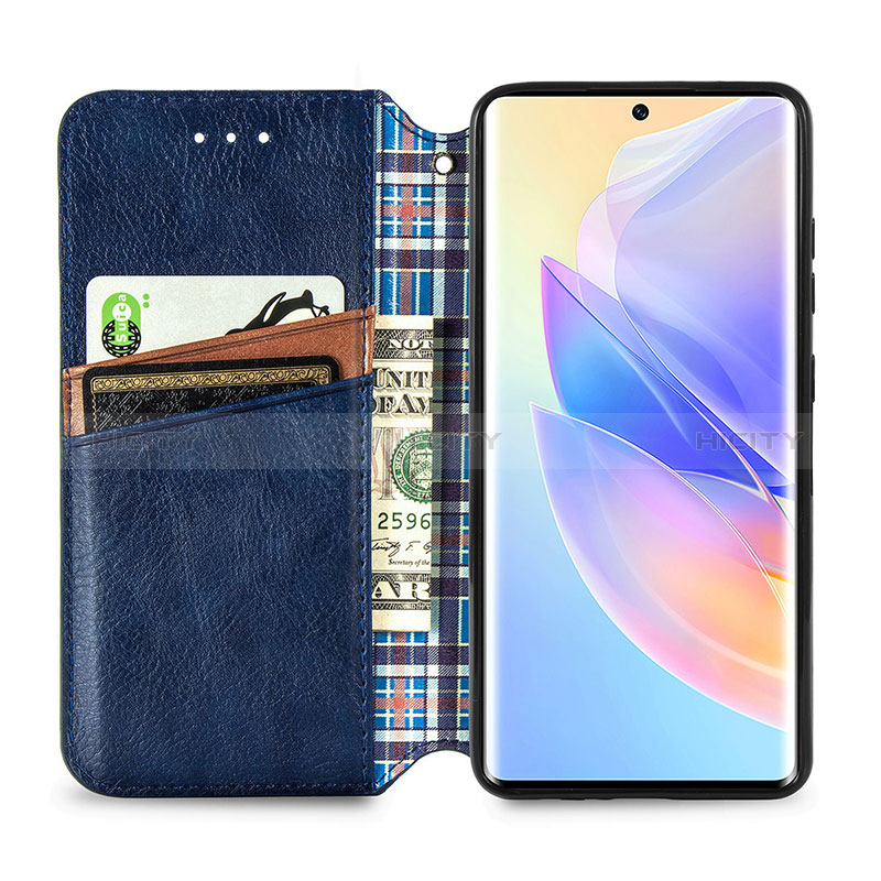 Coque Portefeuille Livre Cuir Etui Clapet S09D pour Huawei Honor 60 SE 5G Plus