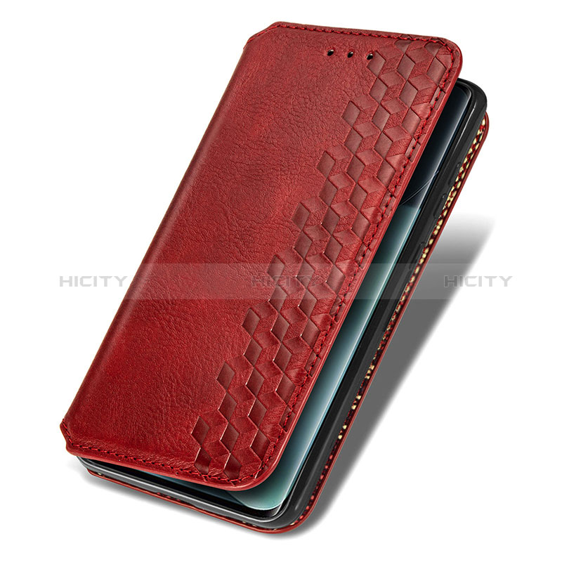 Coque Portefeuille Livre Cuir Etui Clapet S09D pour Huawei Honor Magic4 Pro 5G Plus