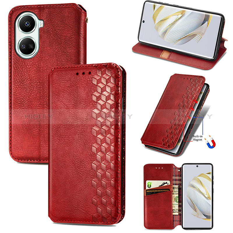 Coque Portefeuille Livre Cuir Etui Clapet S09D pour Huawei Nova 10 SE Plus