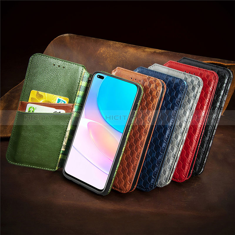 Coque Portefeuille Livre Cuir Etui Clapet S09D pour Huawei Nova 8i Plus