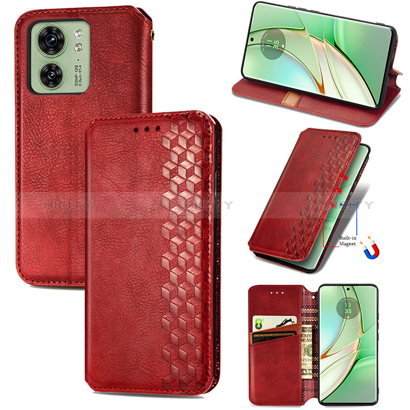 Coque Portefeuille Livre Cuir Etui Clapet S09D pour Motorola Moto Edge (2023) 5G Plus