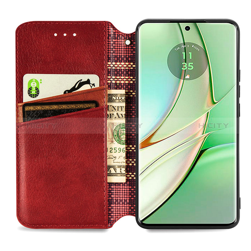 Coque Portefeuille Livre Cuir Etui Clapet S09D pour Motorola Moto Edge (2023) 5G Plus