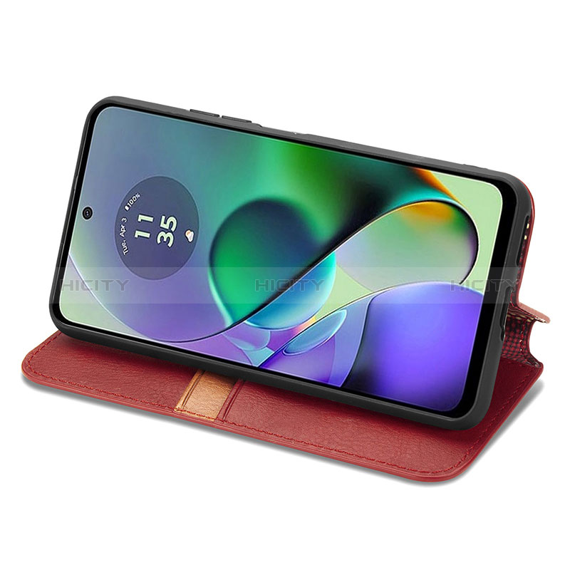 Coque Portefeuille Livre Cuir Etui Clapet S09D pour Motorola Moto G54 5G Plus