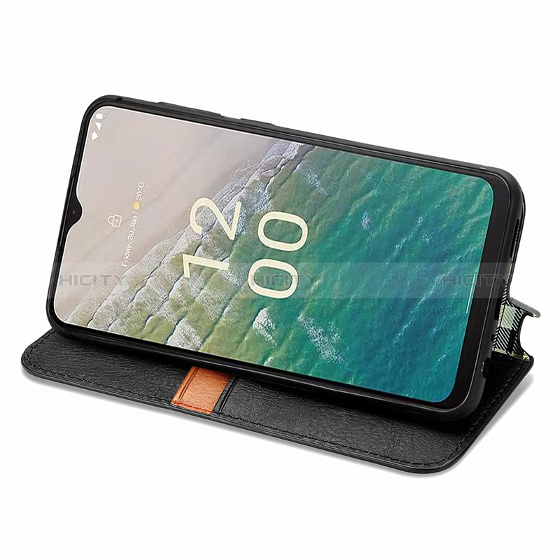 Coque Portefeuille Livre Cuir Etui Clapet S09D pour Nokia C210 Plus