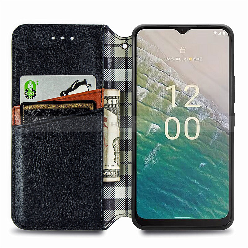 Coque Portefeuille Livre Cuir Etui Clapet S09D pour Nokia C32 Plus