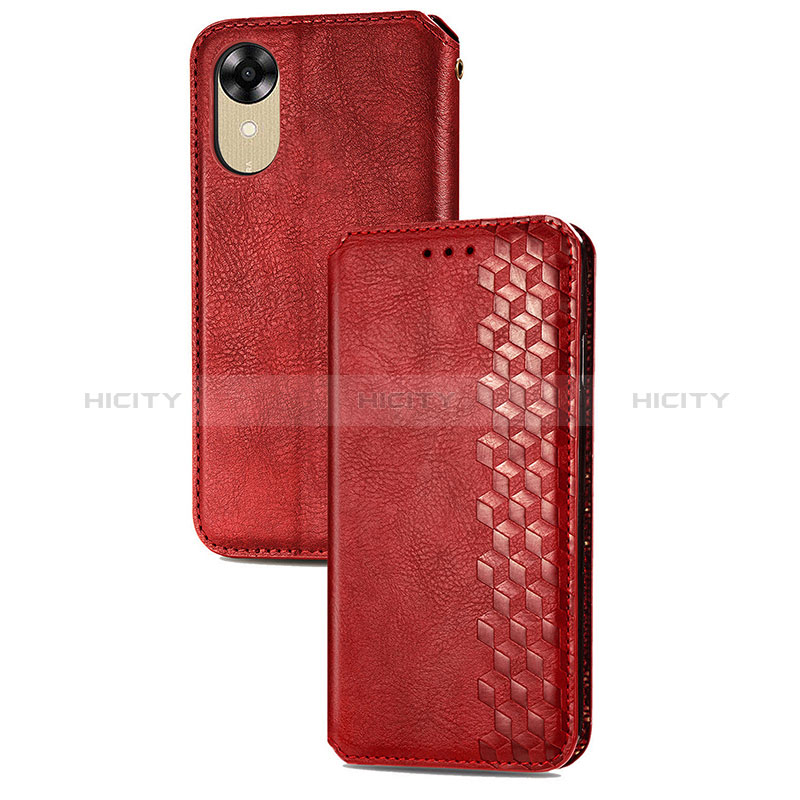 Coque Portefeuille Livre Cuir Etui Clapet S09D pour Oppo A17K Plus