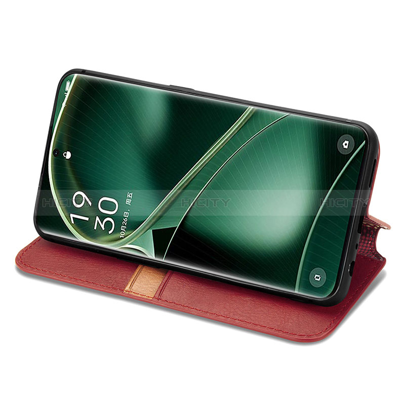 Coque Portefeuille Livre Cuir Etui Clapet S09D pour Oppo Find X6 5G Plus