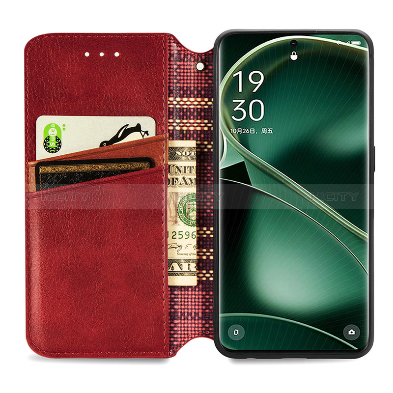 Coque Portefeuille Livre Cuir Etui Clapet S09D pour Oppo Find X6 5G Plus