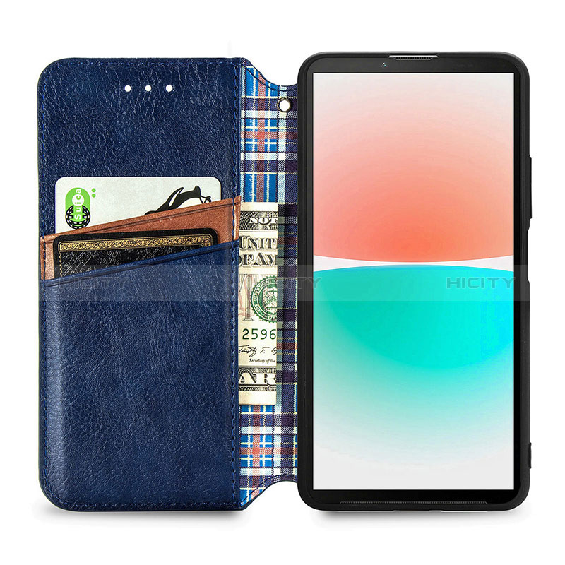 Coque Portefeuille Livre Cuir Etui Clapet S09D pour Sharp Aquos R8s Plus