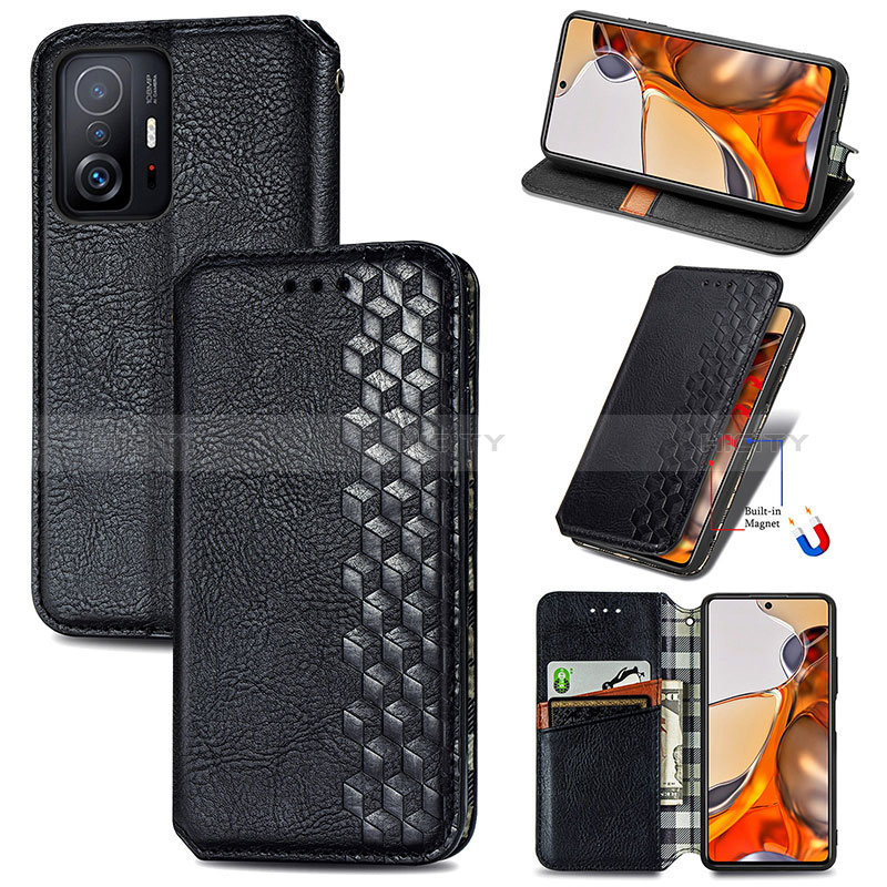 Coque Portefeuille Livre Cuir Etui Clapet S09D pour Xiaomi Mi 11T Pro 5G Plus