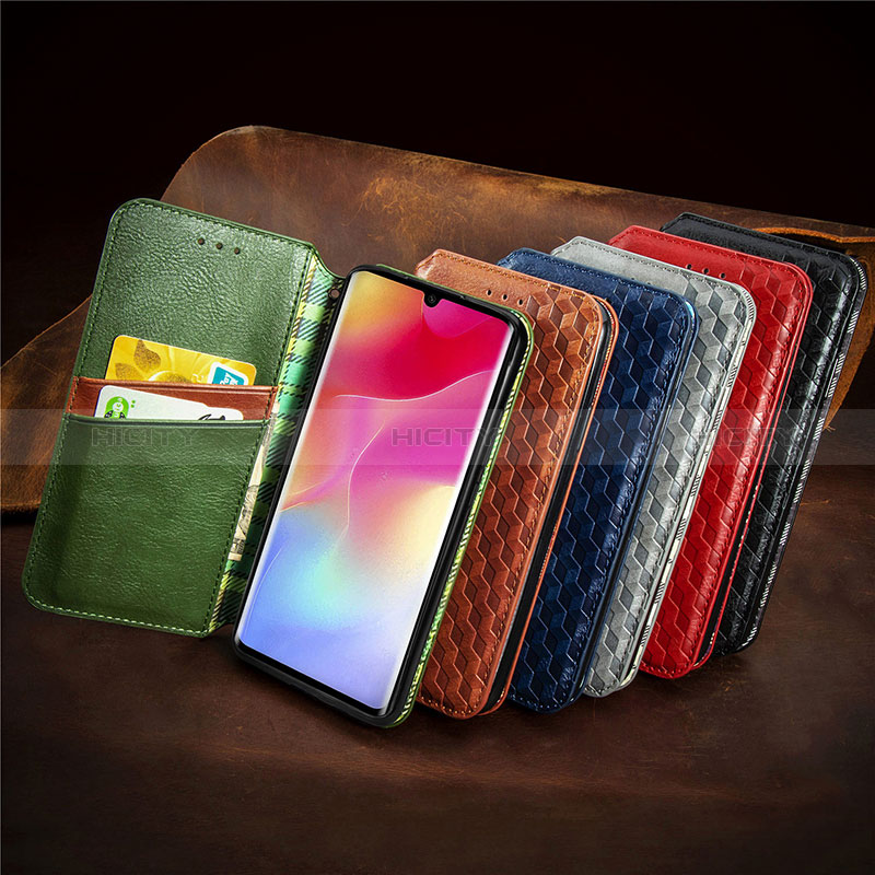 Coque Portefeuille Livre Cuir Etui Clapet S09D pour Xiaomi Mi Note 10 Lite Plus