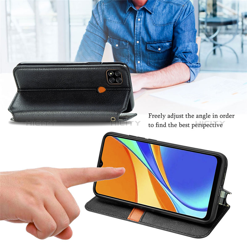 Coque Portefeuille Livre Cuir Etui Clapet S09D pour Xiaomi POCO C3 Plus