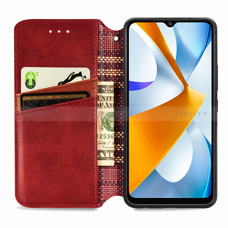 Coque Portefeuille Livre Cuir Etui Clapet S09D pour Xiaomi Poco C40 Plus