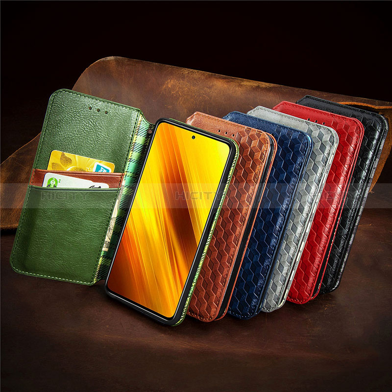 Coque Portefeuille Livre Cuir Etui Clapet S09D pour Xiaomi Poco X3 Pro Plus