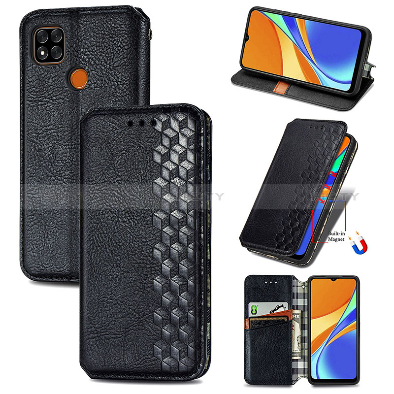 Coque Portefeuille Livre Cuir Etui Clapet S09D pour Xiaomi Redmi 10A 4G Plus