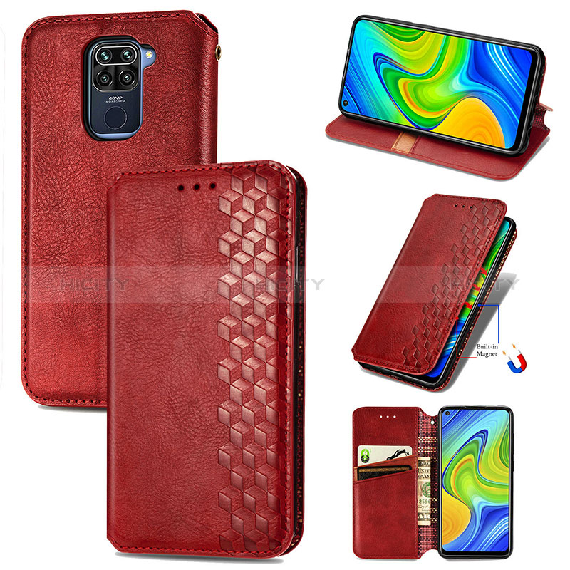 Coque Portefeuille Livre Cuir Etui Clapet S09D pour Xiaomi Redmi 10X 4G Plus