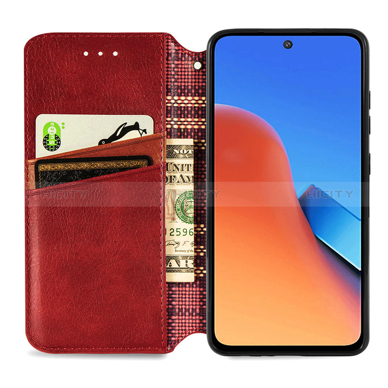 Coque Portefeuille Livre Cuir Etui Clapet S09D pour Xiaomi Redmi 12 4G Plus