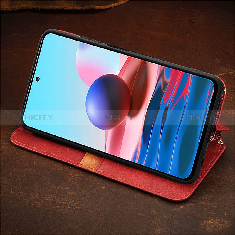 Coque Portefeuille Livre Cuir Etui Clapet S09D pour Xiaomi Redmi Note 11 SE India 4G Plus