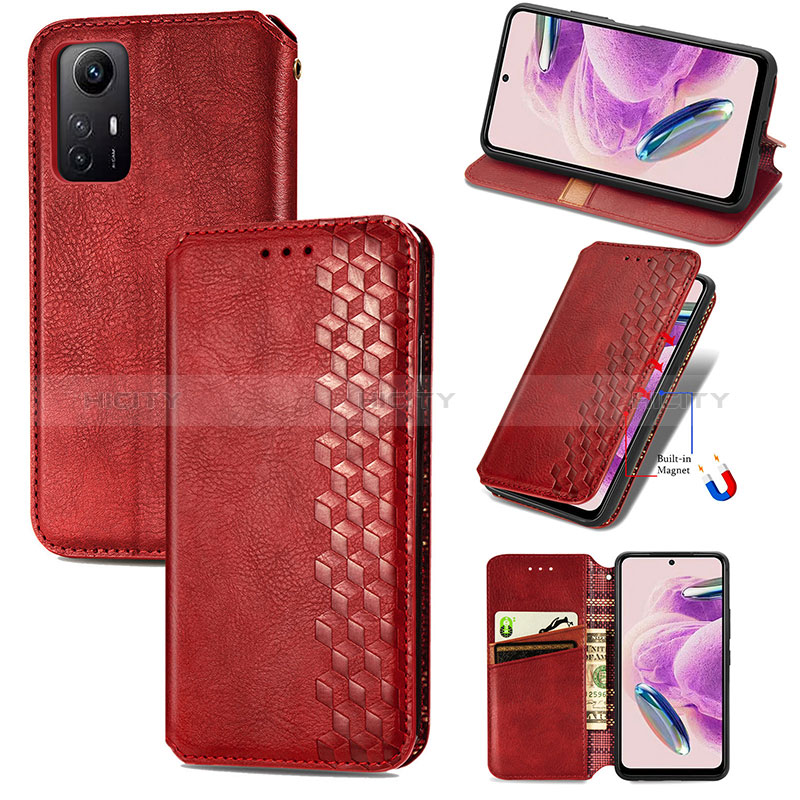 Coque Portefeuille Livre Cuir Etui Clapet S09D pour Xiaomi Redmi Note 12S Plus