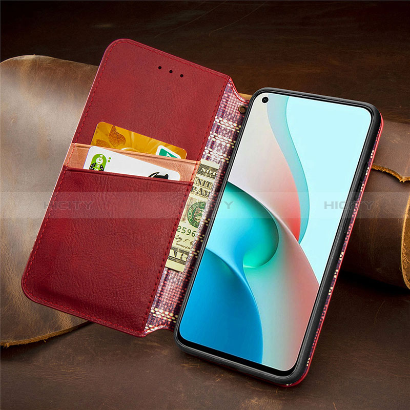 Coque Portefeuille Livre Cuir Etui Clapet S09D pour Xiaomi Redmi Note 9T 5G Plus