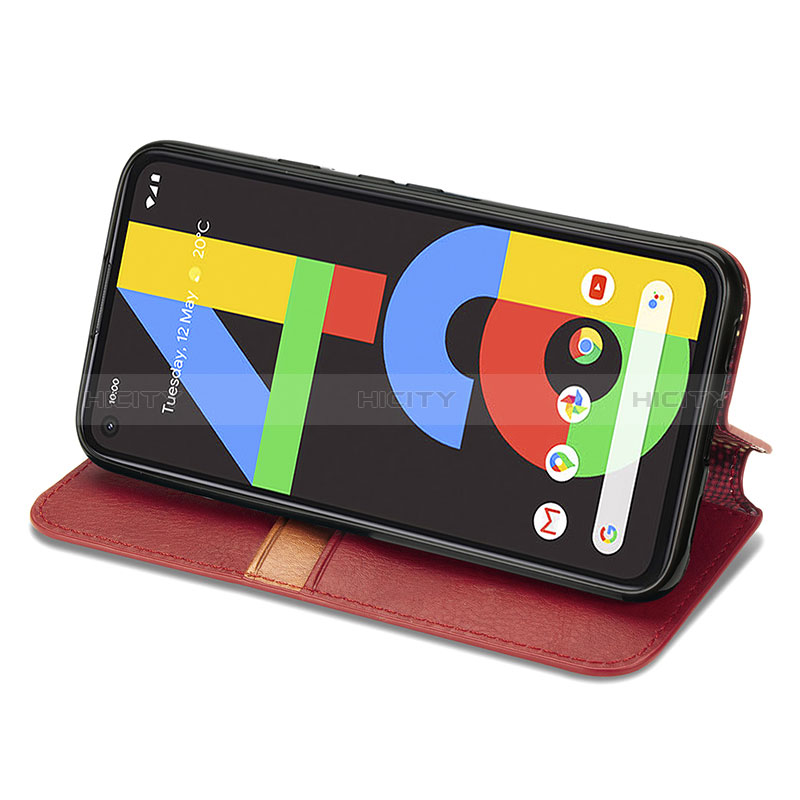 Coque Portefeuille Livre Cuir Etui Clapet S10D pour Google Pixel 4a Plus