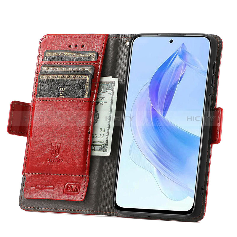 Coque Portefeuille Livre Cuir Etui Clapet S10D pour Huawei Honor 90 Lite 5G Plus