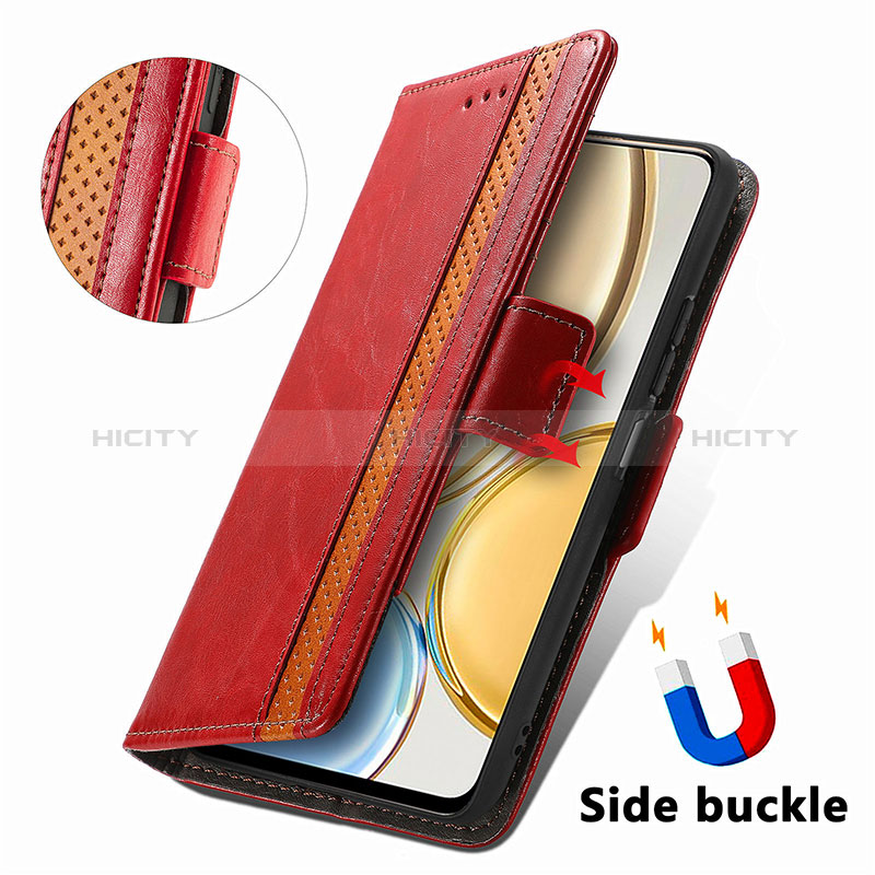 Coque Portefeuille Livre Cuir Etui Clapet S10D pour Huawei Honor X9 5G Plus