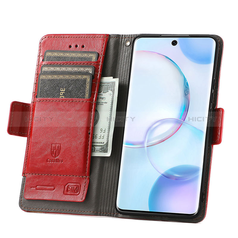 Coque Portefeuille Livre Cuir Etui Clapet S10D pour Huawei Nova 9 Plus