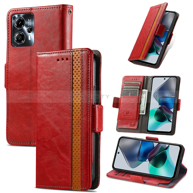 Coque Portefeuille Livre Cuir Etui Clapet S10D pour Motorola Moto G23 Plus